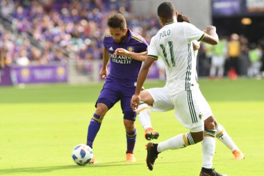 Orlando City 8 Nisan 2018 'de Orlando Florida' daki Exploria Stadyumu 'nda Portland Timbers' a ev sahipliği yaptı.. 