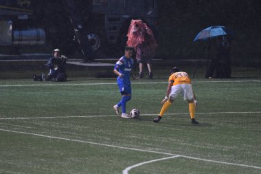 Atlanta United sunucusu Tigres & MLS Homegrown takımları 31 Temmuz 2018 'de Atlanta, Georgia' da düzenlenen MLS All Star haftasında.