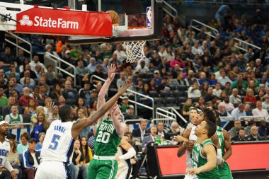 Orlando Magic, Boston Celtics 'i 24 Ocak 2020' de Orlando, Florida 'da Amway Center' da ağırladı. 