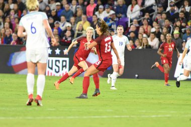 ABD, 7 Mart 2018 tarihinde Orlando City Stadyumu 'ndaki SheBelives Kupası' nda İngiltere ile karşı karşıya geldi..