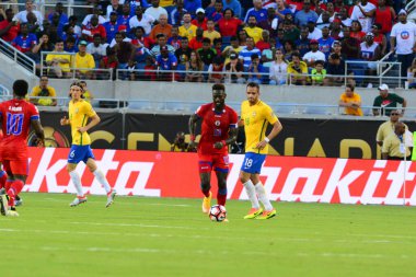 Brezilya, 8 Haziran 2016 tarihinde Orlando Florida 'daki Copa America Centenario' da Haiti ile karşılaştı..