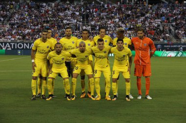 Paris Saint-Germain, Tottenham Hotspur 'a karşı 22 Temmuz 2017' de Orlando Florida 'daki Citrus Bowl' da.   