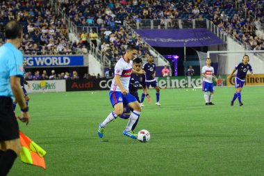 Orlando City, 24 Ağustos 2016 'da Orlando Florida' daki Kamp Dünyası Stadyumunda Toronto FC 'ye ev sahipliği yaptı..