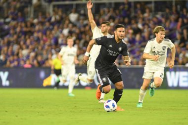 Orlando City 21 Nisan 2018 'de Orlando Florida' daki Exploria Stadyumu 'nda San Jose depremlerine ev sahipliği yaptı..  