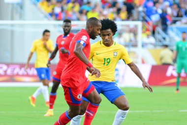 Brezilya, 8 Haziran 2016 tarihinde Orlando Florida 'daki Copa America Centenario' da Haiti ile karşılaştı..