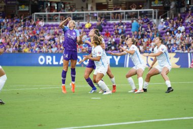 Orlando Pride 20 Temmuz 2019 tarihinde Florida Exploria Stadyumu 'nda Sky Blue FC' ye ev sahipliği yaptı..