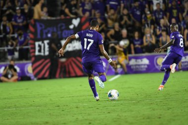 Orlando City SC, 6 Ağustos Salı günü Orlando Florida 'daki Exploria Stadyumu' nda oynanan ABD Kupası sırasında Atlanta United FC 'ye ev sahipliği yaptı..