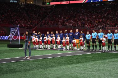 1 Ağustos 2018 tarihinde Atlanta 'daki Mercedez Benz Stadyumu' nda tüm yıldızlar Juventus 'a karşı.