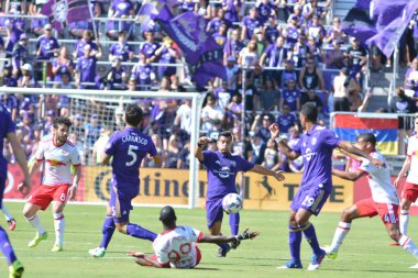 Orlando City SC, 9 Nisan 2019 'da Orlando, Florida' daki Citrus Bowl 'da New York Red Bulls' a ev sahipliği yapıyor..  