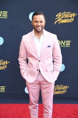 24 Mart 2018 Cumartesi günü Las Vegas 'taki Orleans Resort' ta düzenlenen 33. Yıldız Ödülleri Kırmızı Halı sırasında ünlüler.