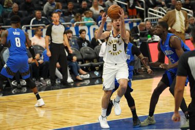 Orlando Magic 10 Kasım 2019 'da Indiana Pacers' ı Amway Center 'da ağırlıyor. Fotoğraf: Marty Jean-Louis