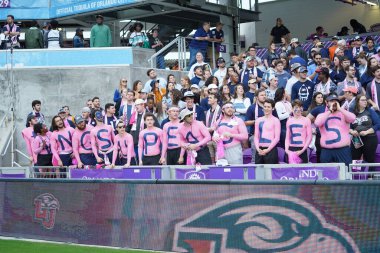 Orlando Florida Exploria Stadyumu 'ndaki 2019 Tedavi Kupası 21 Aralık 2019 Georgia Southern Eagles' a karşı Liberty Flames.