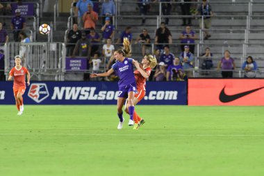 Orlando Pride 28 Haziran 2018 'de Orlando City Stadyumu' nda Houston Dash 'e ev sahipliği yaptı..  