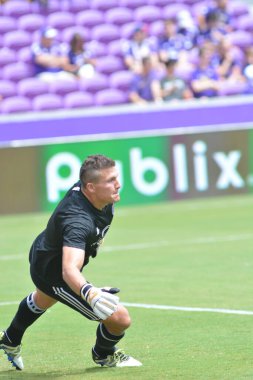 Orlando City 15 Nisan 2017 'de Florida, Orlando' daki Citrus Bowl 'da Los Angeles Galaksisine ev sahipliği yaptı..  