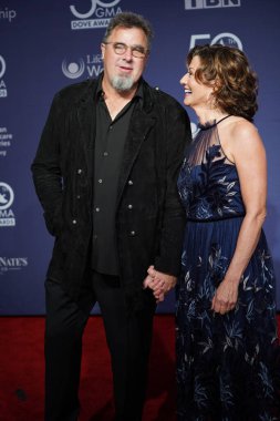 15 Ekim 2019 'da Nashville, Tennessee' deki Linbscome Üniversitesi 'nde verilen 50. GMA Dove Ödülleri sırasında kırmızı halı.