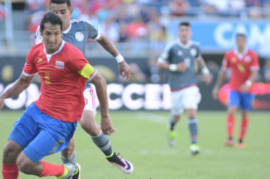 Kosta Rika, Copa America Centenario sırasında Paraguay ile Orlando Florida 'daki Dünya Kampı Stadyumu' nda karşılaştı..  