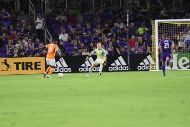 Orlando City SC, 22 Eylül 2018 'de Florida Exploria Stadyumu' nda Houston Dynamo 'yu ağırladı..