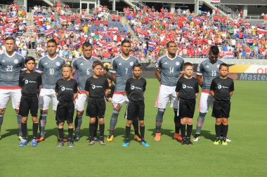 Kosta Rika, Copa America Centenario sırasında Paraguay ile Orlando Florida 'daki Dünya Kampı Stadyumu' nda karşılaştı..  