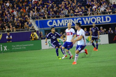 Orlando City, 24 Ağustos 2016 'da Orlando Florida' daki Kamp Dünyası Stadyumunda Toronto FC 'ye ev sahipliği yaptı..