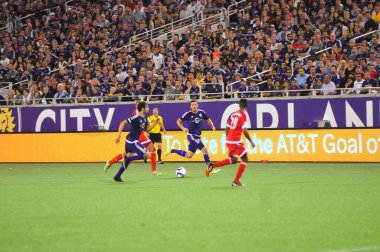 Orlando City SC, 8 Mayıs 2015 'te Florida' daki Kamp Dünyası Stadyumu 'nda Los Angeles Galaksisi' ne ev sahipliği yaptı.. 