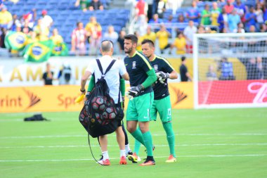 Brezilya, 8 Haziran 2016 tarihinde Orlando Florida 'daki Copa America Centenario' da Haiti ile karşılaştı..