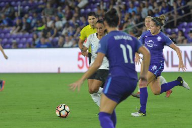 Orlando Pride 12 Ağustos 2017 'de Orlando City Stadyumu' nda New Jersey Sky Blue FC 'ye ev sahipliği yapmaktadır..  