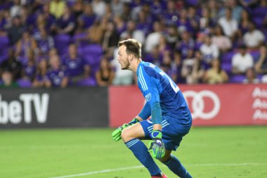 Orlando City SC, 22 Eylül 2018 'de Florida Exploria Stadyumu' nda Houston Dynamo 'yu ağırladı..