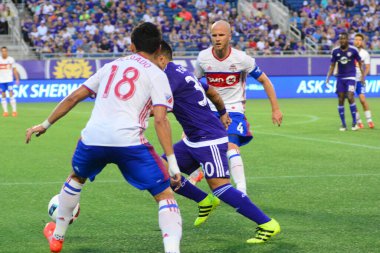 Orlando City, 24 Ağustos 2016 'da Orlando Florida' daki Kamp Dünyası Stadyumunda Toronto FC 'ye ev sahipliği yaptı..