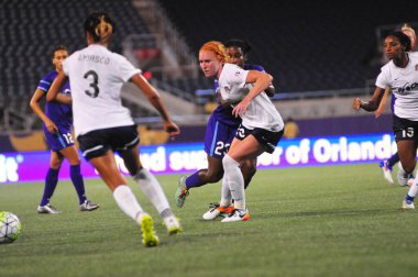 Orlando Pride 26 Ağustos 2016 'da Orlando Florida' daki Camp World Stadyumu 'nda Washington Spirit' e ev sahipliği yaptı..  