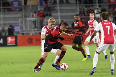 Ajax, Flemengo 'ya karşı Orlando City Stadyumu' nda 10 Ocak 2019.