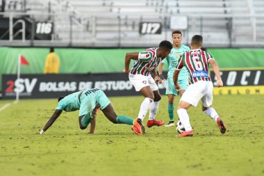 Fluminense, Florida Kupası 'nda 15 Ocak 2018' de Orlando Florida 'da oynanan Spektrum Stadyumu' nda Barcelona SC 'ye karşı..
