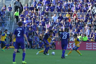 Orlando City 29 Nisan 2017 'de Orlando, Florida' daki Orlando City Stadyumu 'nda Colorado Rapids' e ev sahipliği yaptı.) 