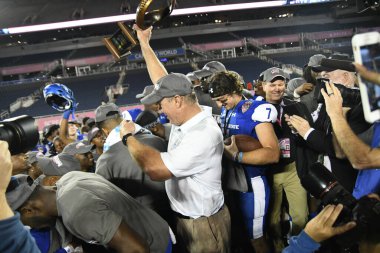 Georgia State Face Batı Kentucky Cure Bowl sırasında 16 Aralık 2017 'de Orlando Florida' daki Citrus Bowl 'da.  