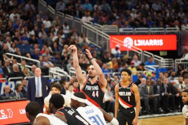 Orlando Magic 2 Mart 2020 tarihinde Orlando Florida 'daki Amway Center' da Portland Trailblazers 'a ev sahipliği yaptı.. 