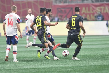 1 Ağustos 2018 tarihinde Atlanta 'daki Mercedez Benz Stadyumu' nda tüm yıldızlar Juventus 'a karşı.. 