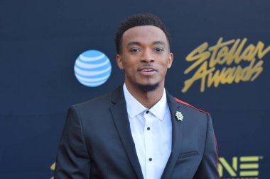 24 Mart 2018 Cumartesi günü Las Vegas 'taki Orleans Resort' ta düzenlenen 33. Yıldız Ödülleri Kırmızı Halı sırasında ünlüler.