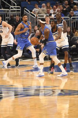 Orlando Magic, 7 Şubat 2019 'da Orlando, Florida' da bulunan Amway Arena 'da Minnesota Timberwolves' a ev sahipliği yapar..  