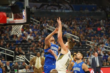 Orlando Magic 10 Kasım 2019 'da Indiana Pacers' ı Amway Center 'da ağırlıyor. Fotoğraf: Marty Jean-Louis