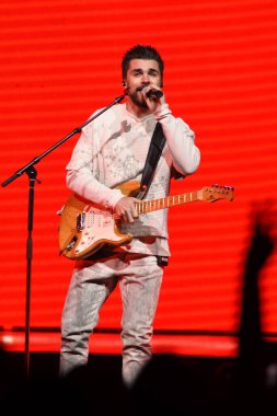 Juanes 'in Orlando Florida' daki Amway Center 'daki konserinde. 20, 2018. Fotoğraf: Marty Jean-Louis