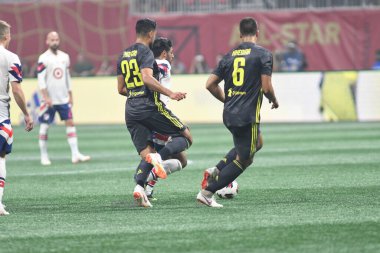 1 Ağustos 2018 tarihinde Atlanta 'daki Mercedez Benz Stadyumu' nda tüm yıldızlar Juventus 'a karşı.. 