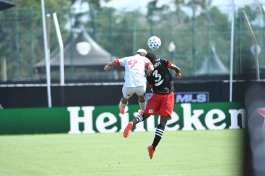 Toronto FC, 13 Temmuz 2020 tarihinde Orlando Florida 'da düzenlenen ESPN Wild World of Sports' ta düzenlenen MLS Back Tournament sırasında D.C. United ile karşı karşıya geldi.. 