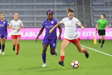 Orland Pride, 25 Ağustos 2018 'de Orlando Florida' daki Exploria Stadyumu 'nda Chicago Red Stars' a ev sahipliği yapıyor..  