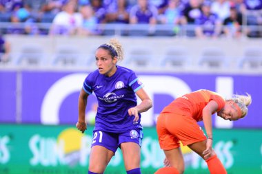 Orlando Pride sunucusu Houston Dash 23 Haziran 2016 'da Orlando Florida' daki Dünya Kampı Stadyumu 'nda..