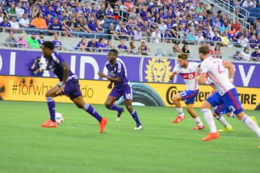 Orlando City, 24 Ağustos 2016 'da Orlando Florida' daki Kamp Dünyası Stadyumunda Toronto FC 'ye ev sahipliği yaptı..