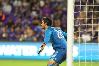 Orlando City 21 Nisan 2018 'de Orlando Florida' daki Exploria Stadyumu 'nda San Jose depremlerine ev sahipliği yaptı..  