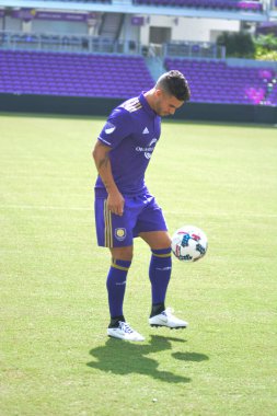 Orlando City SC, Dom Dwyer 'ı tanıtmak için bir basın toplantısı düzenledi..  