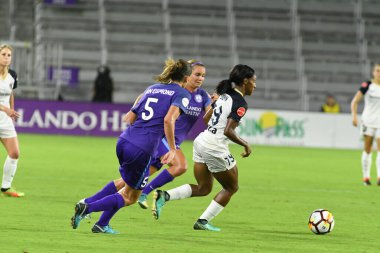 Orlando Pride, 23 Mayıs 2018 'de Orlando Florida' daki Exploria Stadyumu 'nda Kuzey Carolina Cesareti' ne ev sahipliği yapmaktadır..  