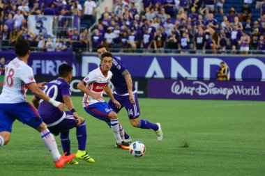 Orlando City, 24 Ağustos 2016 'da Orlando Florida' daki Kamp Dünyası Stadyumunda Toronto FC 'ye ev sahipliği yaptı..