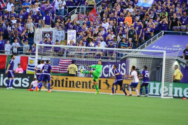 Orlando City, 24 Ağustos 2016 'da Orlando Florida' daki Kamp Dünyası Stadyumunda Toronto FC 'ye ev sahipliği yaptı..