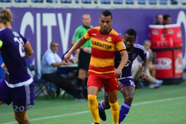 Orlando City SC, 29 Haziran 2016 'da Orlando Florida' daki Kamp Dünyası Stadyumu 'nda Fort Lauderdale Strikers' a ev sahipliği yaptı..